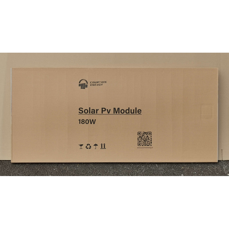 PANNEAU SOLAIRE 180W-12V MONOCRISTALIN - COURTOIS - Mabelle Magasin