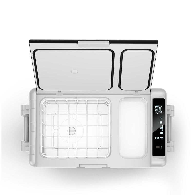 Mini réfrigérateur Portable avec roulettes 40l, 12/24V, avec application Conrtol. - Mabelle Magasin