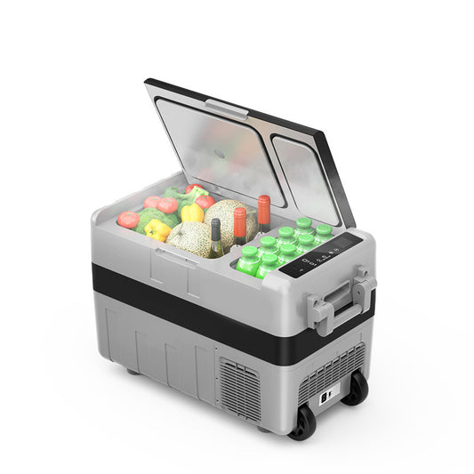 Mini réfrigérateur Portable avec roulettes 40l, 12/24V, avec application Conrtol. - Mabelle Magasin