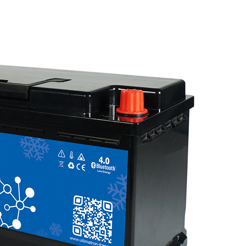 Batterie Lithium Ultimatron LiFePO4 12.8V 100Ah Avec Bluetooth et Smart BMS intégrés - Mabelle Magasin