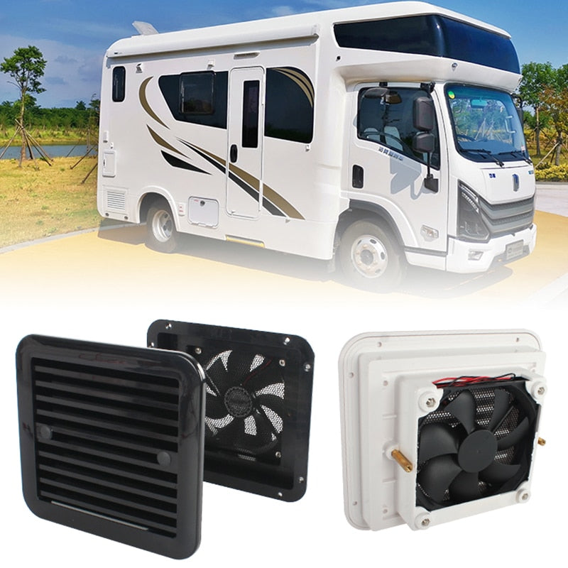 Ventilateur mini usb/piles pour camping-car, caravane, fourgon, van