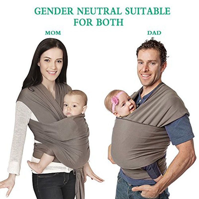 Porte-bébé écharpe pour nouveau-nés doux confortable et respirant pour bébé écharpe d'allaitement - Mabelle Magasin