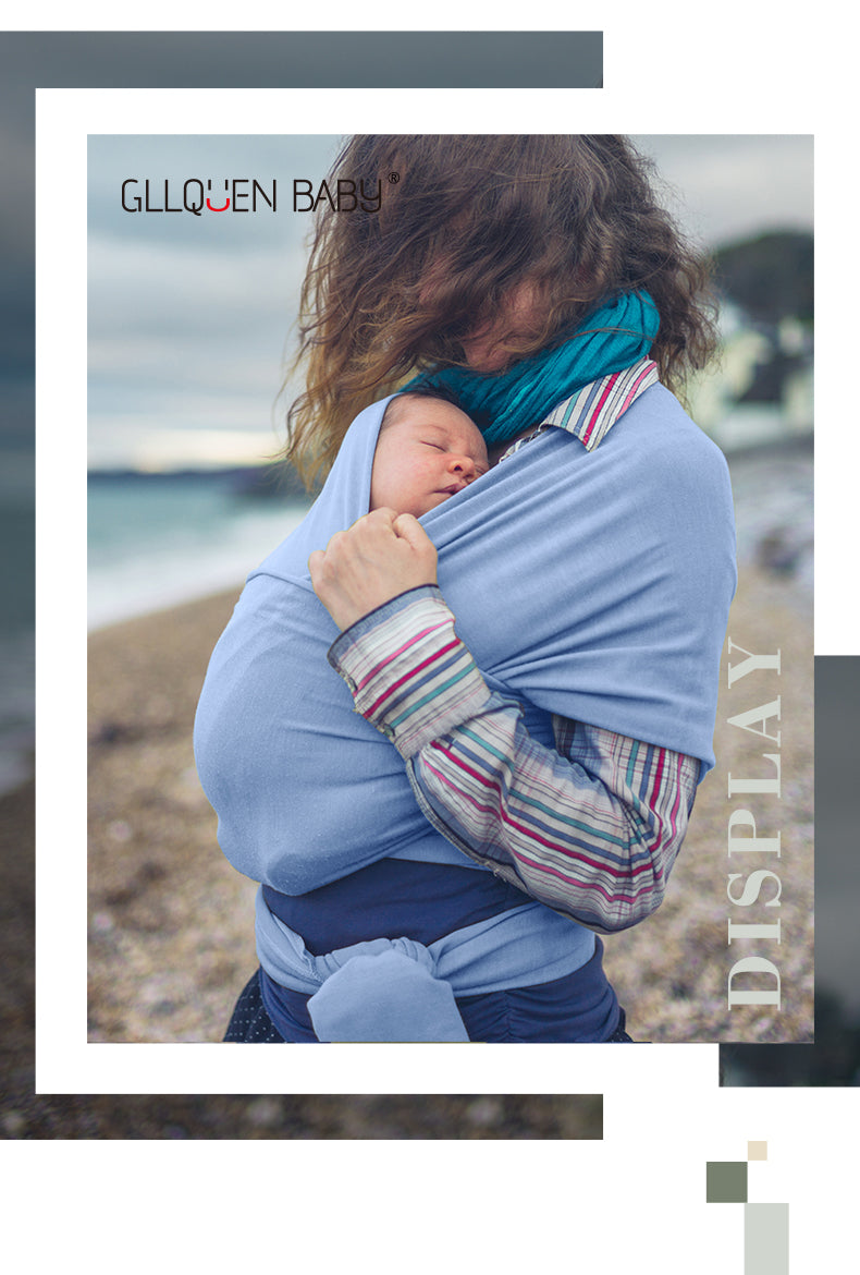 Porte-bébé écharpe pour nouveau-nés doux confortable et respirant pour bébé écharpe d'allaitement - Mabelle Magasin