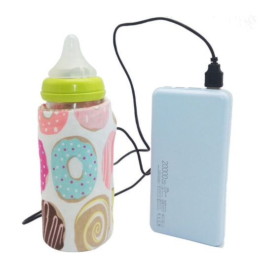 Chauffe-biberons USB avec housse de transport, isotherme, pour réchauffer l'eau et le lait - Mabelle Magasin