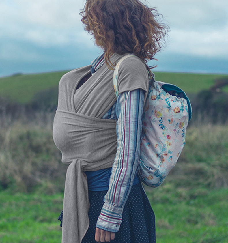 Porte-bébé écharpe pour nouveau-nés doux confortable et respirant pour bébé écharpe d'allaitement - Mabelle Magasin