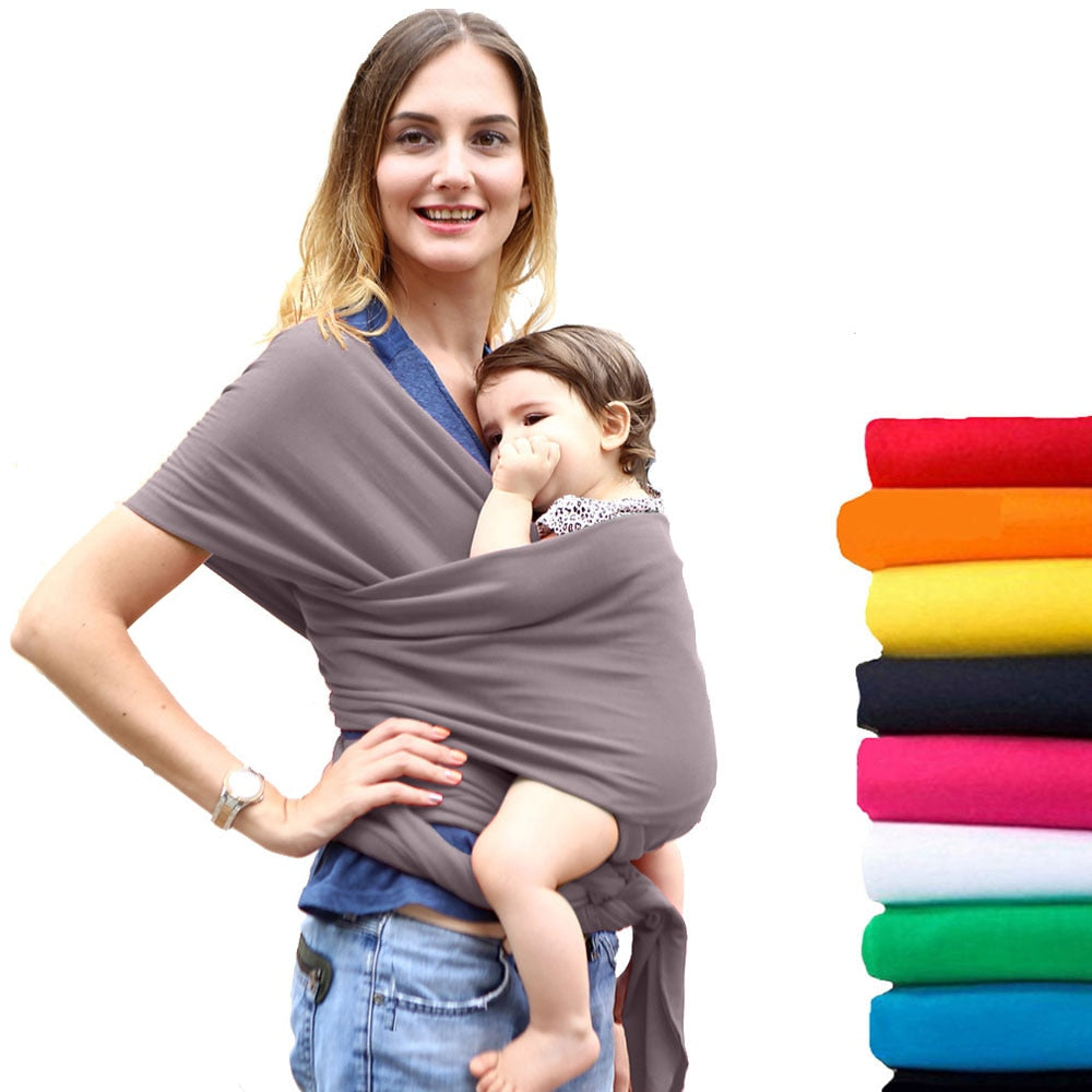 Porte-bébé écharpe pour nouveau-nés doux confortable et respirant pour bébé écharpe d'allaitement - Mabelle Magasin