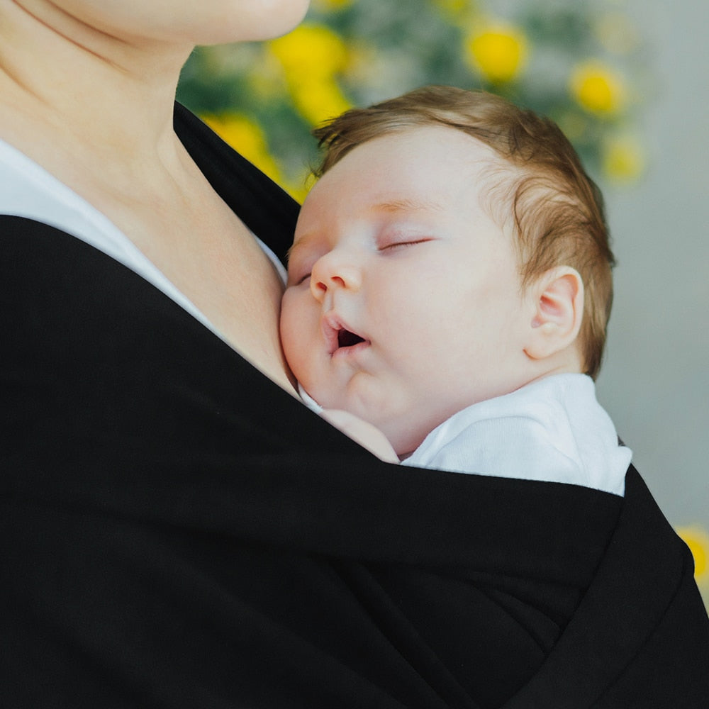 Porte-bébé écharpe pour nouveau-nés doux confortable et respirant pour bébé écharpe d'allaitement - Mabelle Magasin