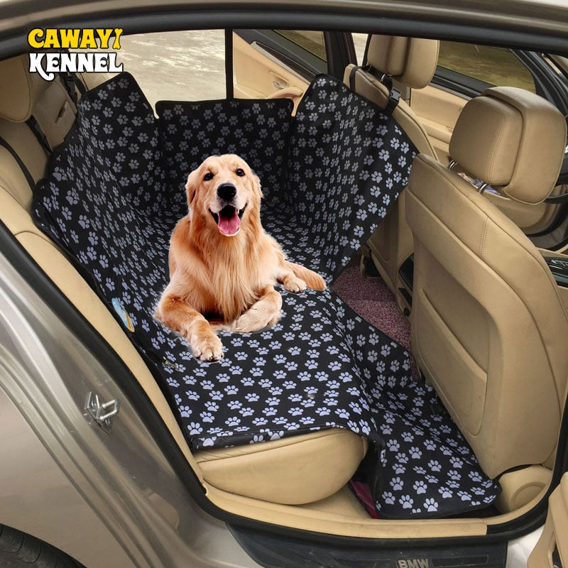 Housse de siège de voiture pour chien pliable imperméable tapis de