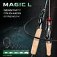Canne à Pêche HANDING Magic L Spinning Casting 1.98 - 2.44M UL/L/ML/MH/M 2 PCS MF/F Poids Leurre 1.5-40G - Mabelle Magasin