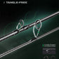 Canne à Pêche HANDING Magic L Spinning Casting 1.98 - 2.44M UL/L/ML/MH/M 2 PCS MF/F Poids Leurre 1.5-40G - Mabelle Magasin