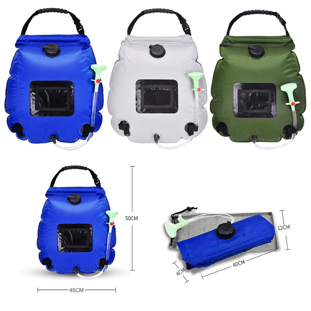Sac de douche solaire 20L camping 50°C - Mabelle Magasin