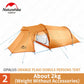 Nouvelle tente de Camping 2-3-4 personnes tente familiale ultralégère 4 saisons 15D/20D/210T tente en tissu Camping randonnée - Mabelle Magasin
