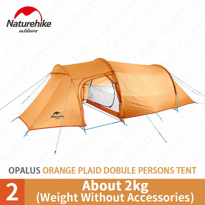 Nouvelle tente de Camping 2-3-4 personnes tente familiale ultralégère 4 saisons 15D/20D/210T tente en tissu Camping randonnée - Mabelle Magasin