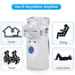 Mini nébuliseur silencieux humidificateur asthme inhalateur Portable adulte enfants bébé soins respiratoires - Mabelle Magasin
