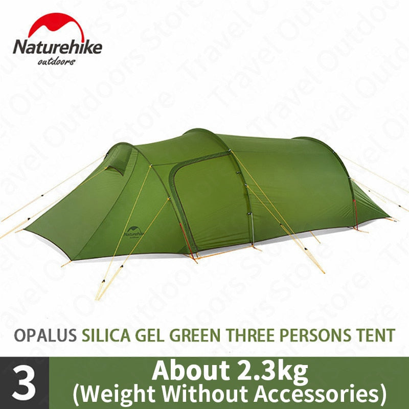 Nouvelle tente de Camping 2-3-4 personnes tente familiale ultralégère 4 saisons 15D/20D/210T tente en tissu Camping randonnée - Mabelle Magasin
