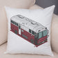 Oreiller de décoration. Dessin Camping-car Van aménagé Fourgon aménagé. Oreiller de décor VanLife. Oreiller en peluche pour canapé maison chambre d'enfants - Mabelle Magasin