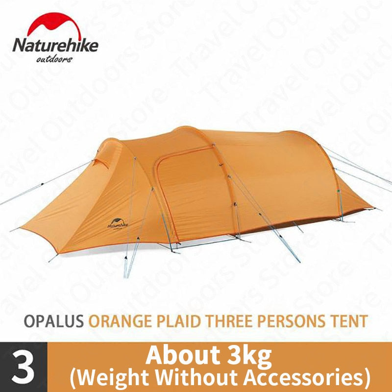 Nouvelle tente de Camping 2-3-4 personnes tente familiale ultralégère 4 saisons 15D/20D/210T tente en tissu Camping randonnée - Mabelle Magasin