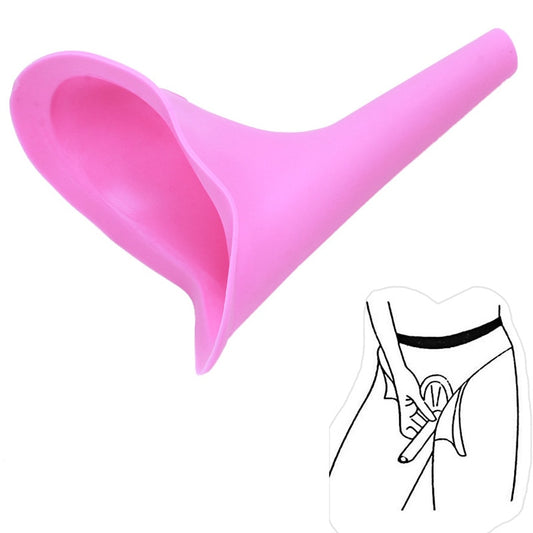 Urinoir Portable femmes dispositif entonnoir voyage en plein air Camping randonnée dame  outils Silicone femme pipi debout uriner toilette - Mabelle Magasin
