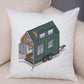 Oreiller de décoration. Dessin Camping-car Van aménagé Fourgon aménagé. Oreiller de décor VanLife. Oreiller en peluche pour canapé maison chambre d'enfants - Mabelle Magasin