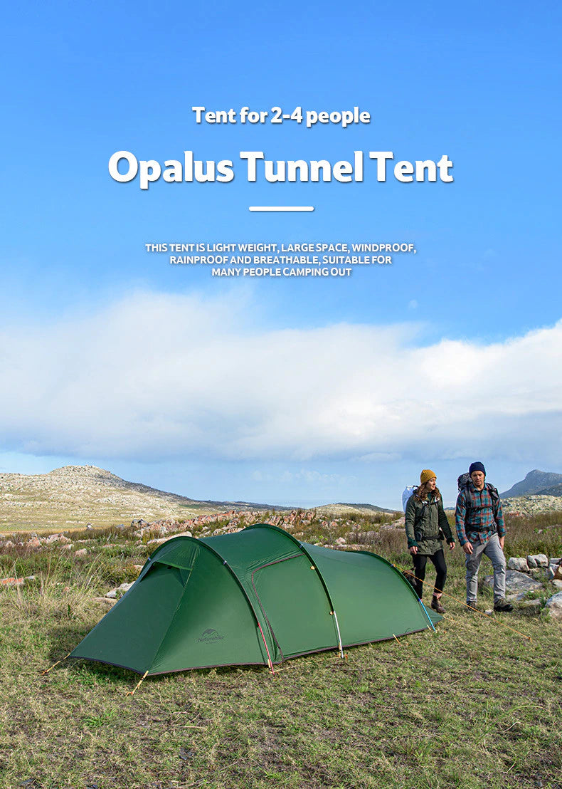 Nouvelle tente de Camping 2-3-4 personnes tente familiale ultralégère 4 saisons 15D/20D/210T tente en tissu Camping randonnée - Mabelle Magasin