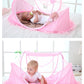 Lit bébé avec moustiquaire pliante  lit, matelas et oreiller (trois pièces) pour les enfants de 0 à 3 ans - Mabelle Magasin