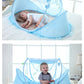 Lit bébé avec moustiquaire pliante  lit, matelas et oreiller (trois pièces) pour les enfants de 0 à 3 ans - Mabelle Magasin