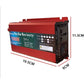 Onduleur à onde Pure sinus courant continu 12v/24v à courant alternatif 220V (500W 1000W Crête) (800W 1600W Crête) (1000W 2000W Crête) (1100W 2200W Crête) (1500W 3000W Crête) onduleur solaire - Mabelle Magasin