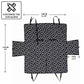 Housse De Siège De Voiture Étanche Pour Chien, Tapis Étanche, Pet Chien, Protecteur avec Ceinture De Sécurité - Mabelle Magasin