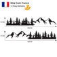 Autocollant De Camping Car Motif Forêt 2pcs, Stickers Pour Camping Car, Sticker Pour Vitres De van, Pare-chocs, - Mabelle Magasin